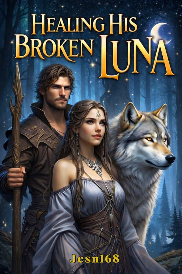 Cover of Healing His Broken Luna