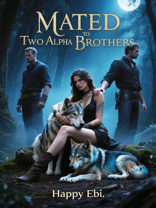 Cover of Mated To Two Alpha Brothers